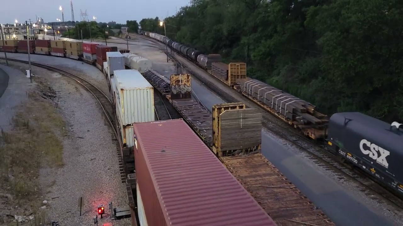 Some Train Action in Radnor yard