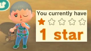 Getting 5 Stars...WITHOUT SPENDING BELLS (Animal Crossing New Horizons)