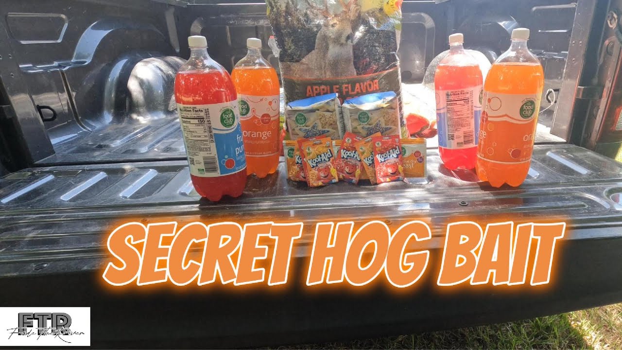 How TO Make Secret Hog Bait Mix Using Soad & Kool-Aid DIY