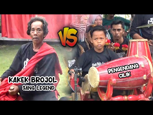 KAKEK BROJOL 🆚 PENGENDANG CILIK ‼️ JARANAN SIDO RUKUN LIVE LABUHAN MARINGGAI, LAMPUNG TIMUR 2023 class=