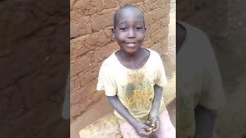 MTOTO MWENYE KIPAJI CHA KUIMBA