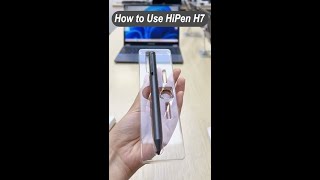 How To Set Up The Hipen H7 Stylus Pen In Seconds