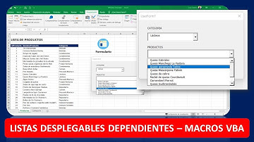 Excel: Listas Desplegables DEPENDIENTES 2022 | Listas Dinámicas | Combobox | Listas Multiples