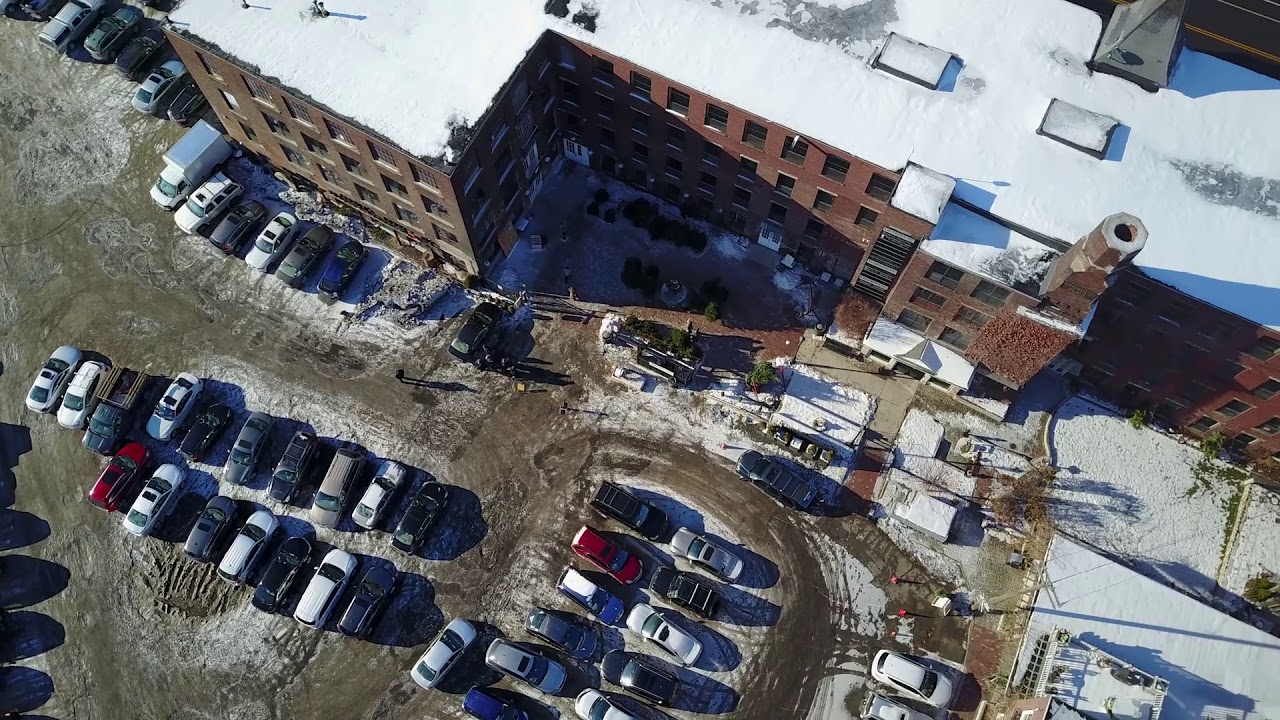 Al's Christmas Trees, Crompton Collective,  Worcester, MA 2017  Drone video