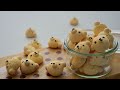 白くまくん卵ボーロ♪孫に届けるバーバーイーツ | Tamago Boro (Egg Biscuits)