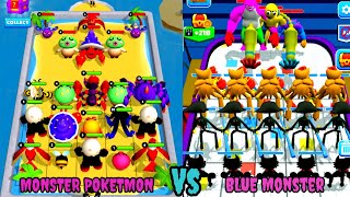 Merge Master Blue Monster vs Merge Master Poketmon Android Gameplay Part 2 screenshot 4