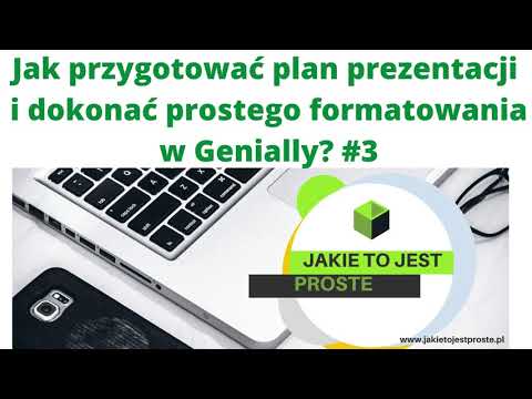 Wideo: Jak Zrobić Plan Prezentacji