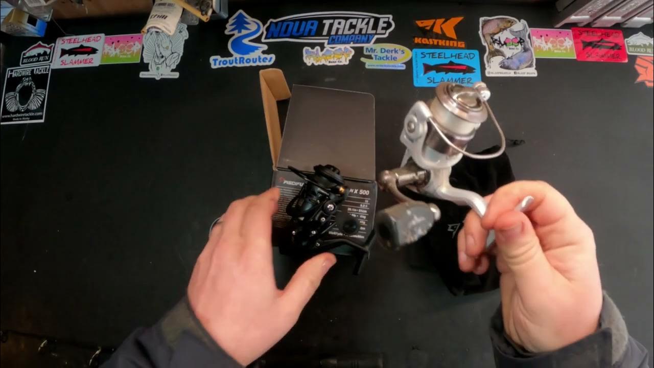 PISCIFUN CARBON X SPINNING REEL / Unboxing & Comparison / Fishing