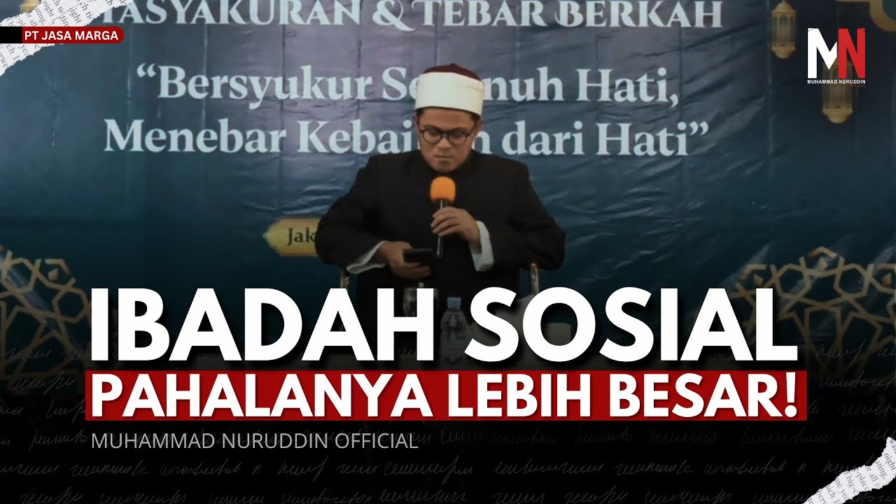 Kajian di PT Jasa Marga | Ibadah Tidak Selalu Berupa Ritual