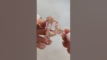 Creating Stunning Resin Initial Keychains: Personalized Gifts & Accessories ,#ResinInitialKeychains