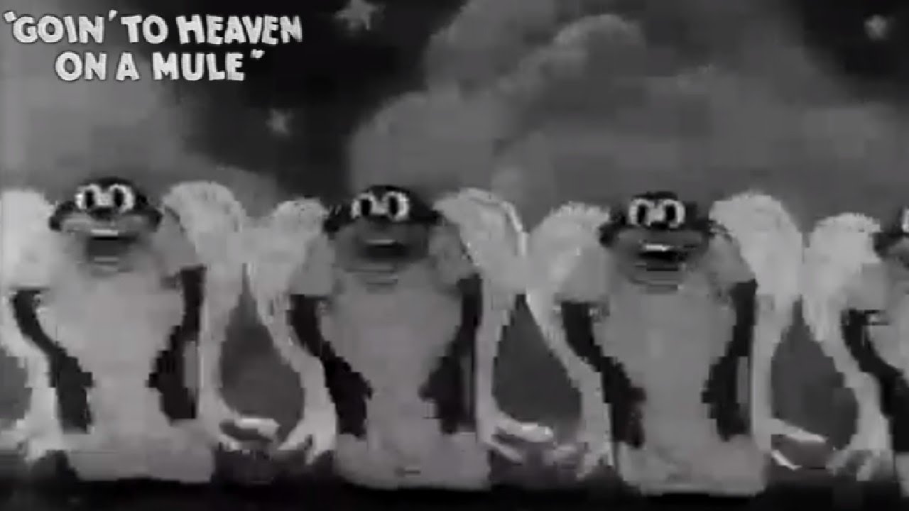 Goin' to Heaven on a Mule 1934 Warner Bros Merrie Melodies Cartoon Short Film