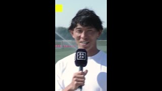 #AFCアジアカップ 1/12 日本代表トレーニング＆浅野、堂安、三笘各選手インタビュー　#DAZN #佐藤寿人
