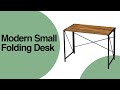 Garden elements modern small computer folding desk for home office 39