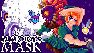 Majoras Mask en Pixelart - Historias Pixeladas