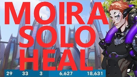 Carrying while Solo Healing on Moira in Overwatch 2