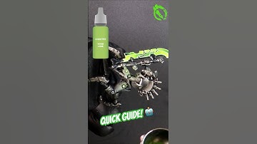 How to Paint Necrons for Warhammer 40k   Classic Green Scheme #warhammer #necrons