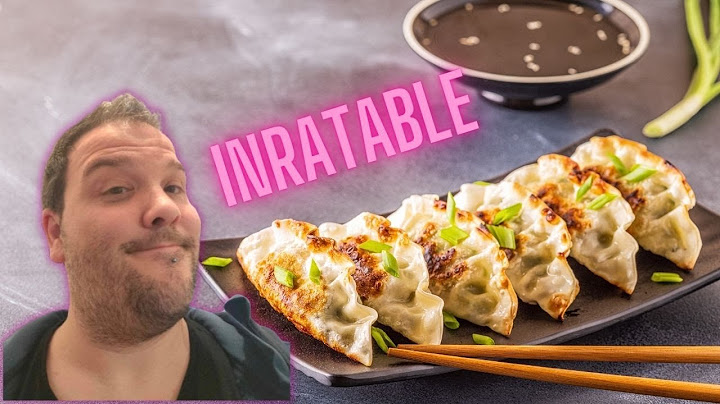 RECETTE GYOZA INRATABLE 🥟#gyoza #cuisinejaponaise #recettejaponaise