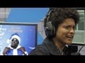 Bruno Mars sings Eye Of The Tiger acapella at Kiss FM