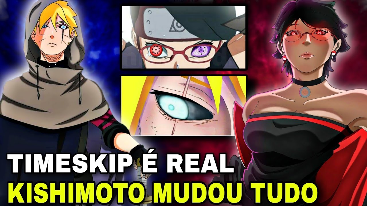 NÃO ACREDITOO! OS PODERES DE SARADA UCHIHA NO TIMESKIP DE BORUTO 