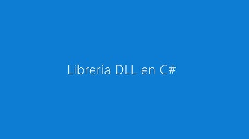 Librerías DLL en C#