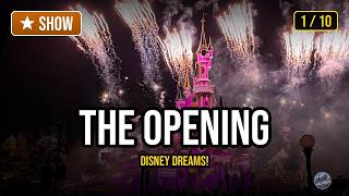 Disney Dreams! – Opening & Sleeping Beauty Castle ✨ | Disneyland Paris 2023