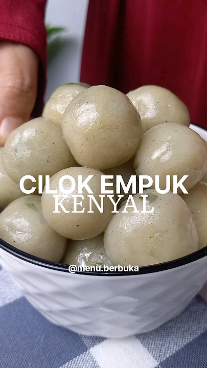 Cara Mudah Bikin Cilok Empuk Kenyal Tahan Lama Anti Gagal #cilok #resepcilok #resepcemilan