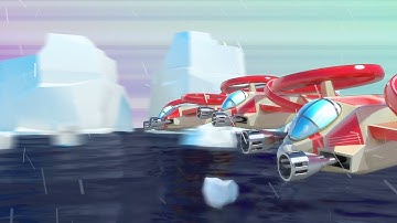 Star Clash - Best RTS for iOS - Sky Medic escapes Banshees