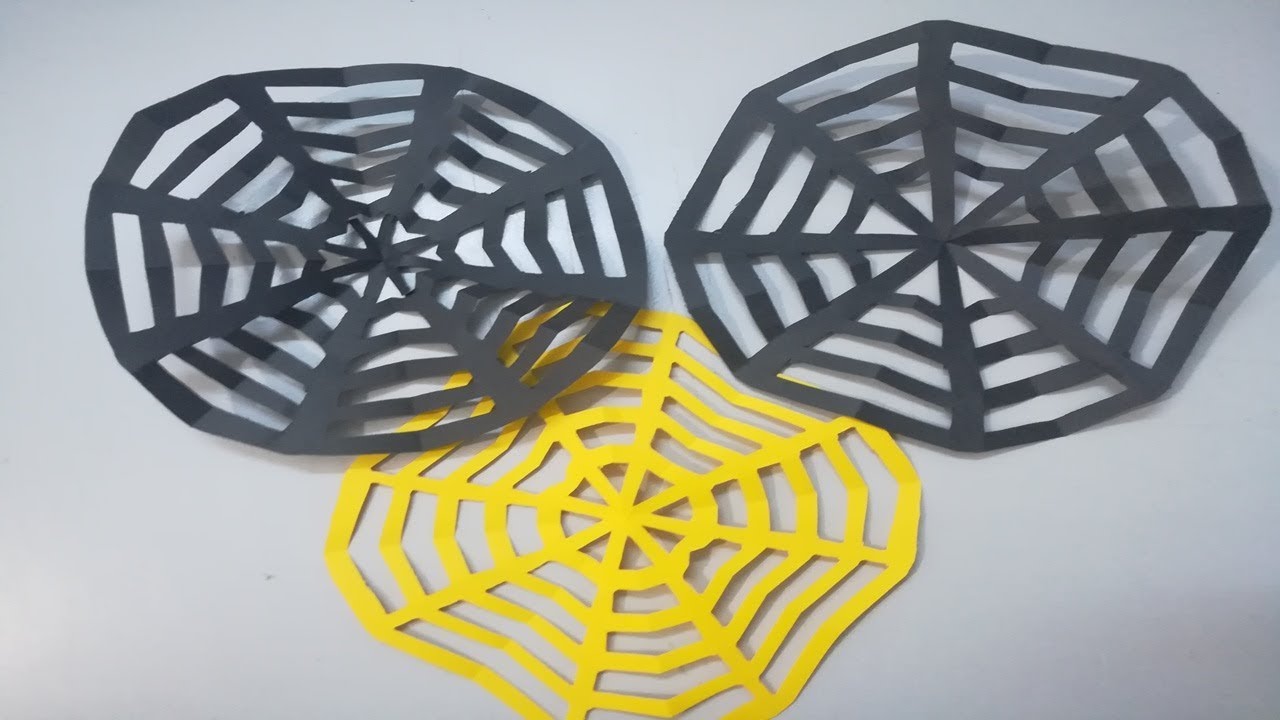 Como Hacer Telara a De Papel Facil s How To Make A Paper Spider Web como-hacer-telara-a-de-papel-facil-s-how-to-make-a-paper-spider-web