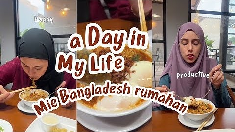 Paula Verhoeven Daily - Makan Mie Bangladesh Rumahan Lagi Sama Fairuz