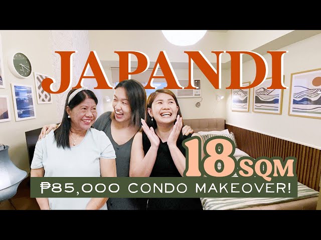 18sqm Condo Budget Makeover!!✨ Bold Japandi Staycation Vibes💚 // by Elle Uy class=