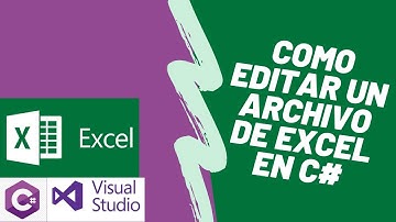 Escribir en un excel usando C#