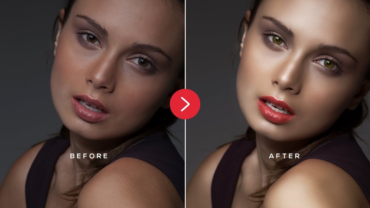 Lips Color pop up Eye Color Pop up Beauty Retouch in