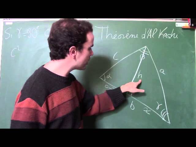 Le théorème d'Al Kashi (Trigonométrie XIX) Le théorème d'Al Kashi (Trigonométrie XIX) #1