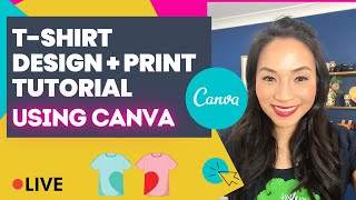 How To Create T Shirt Designs On Canva (Canva T Shirt Design Tutorial) -  Youtube