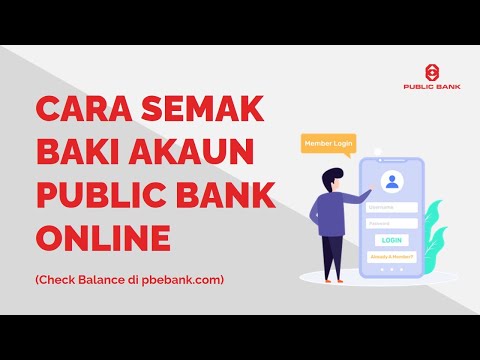 Cara Semak Baki Akaun Public Bank Online PBe Pbebank