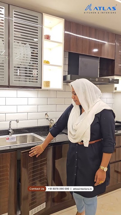 Smart Storage & Sleek Style – Atlas Modular Kitchens - YouTube