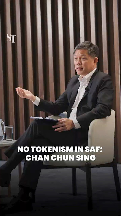 No tokenism in SAF: Chan Chun Sing