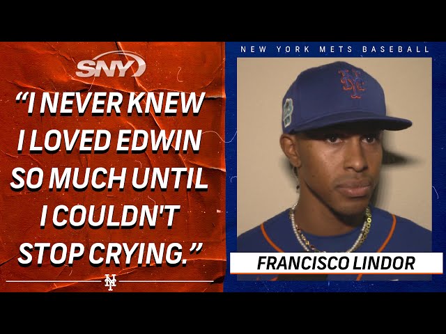 Francisco Lindor feels fans' pain after Edwin Diaz injury