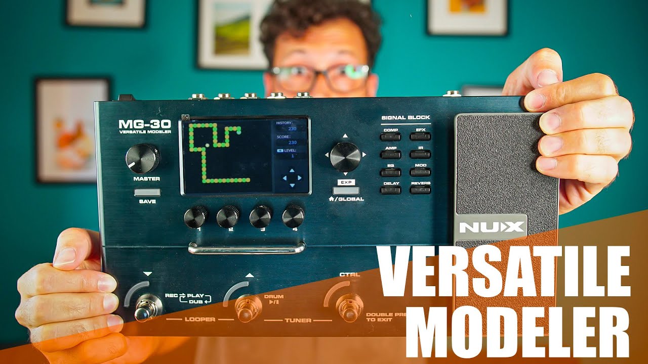 NUX MG-30 Modeler e Multieffetto Set NUX MG-30 Modeler e Multieffetto Set