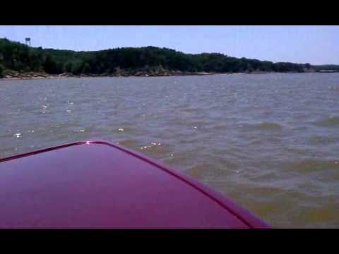 Drag Boat "The LAWMAKER" on Lake Texoma May 2011 @...