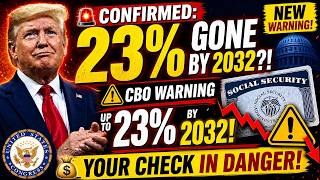 Famous 🚨 23% Social Security CUT by 2032? | CBO SHOCK Warning Explained | How Your Monthly Check Will DROP💰 Profile