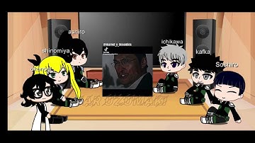 kaiju no 8 react to godzilla