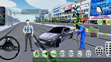 New racing car vs bullet train crazy funny driving -3d driving class! Android gameplay