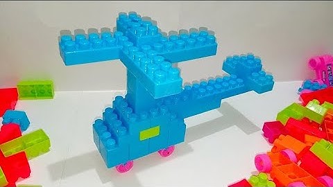 Satisfying DIY Lego Helicopter | ASMR Building Blocks |#lego #asmrsounds #buildingblocks SHOJIB TOYS