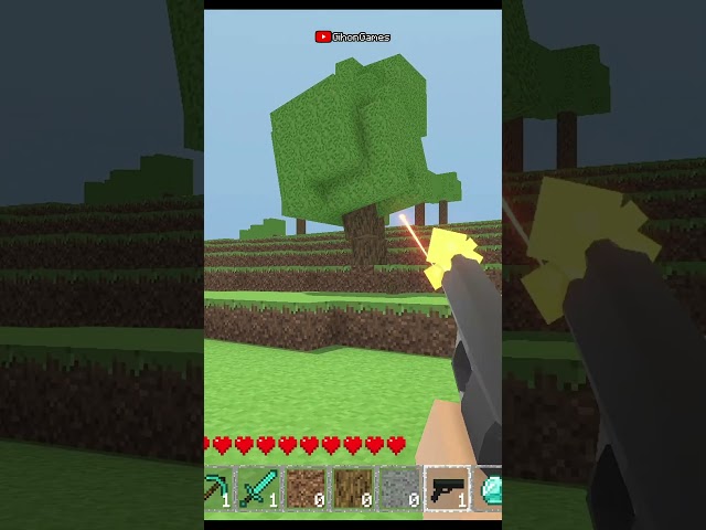 Minecraft Tapi Kalo Aku Kena Damage Aku Harus Main Minecraft Realistis... class=