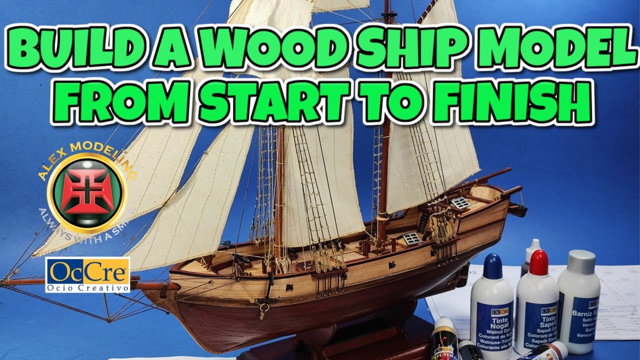 HOW TO BUILD A WOOD SHIP FROM START TO FINISH 