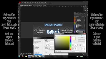 How to: Make Forum Signature/Banner | Photoshop CS6 | Balkan Production