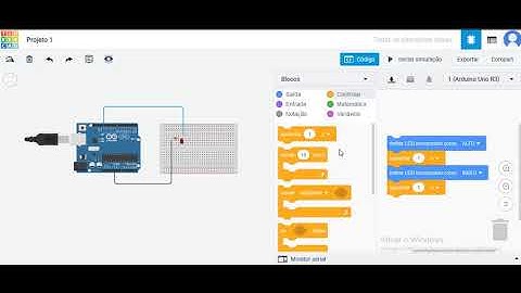 Tutorial pisca-led  Arduino (Aula 1)