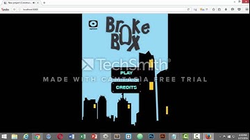 Mini Project (make a game) | Broke The Box