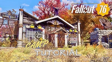 Fallout 76 Camp Tutorial : Jasmine